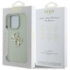 Etui Guess Grained Big 4G Logo Small     Classic Logo do iPhone 16 Pro zielony